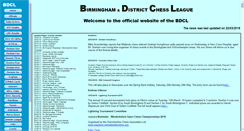 Desktop Screenshot of birminghamchess.org.uk